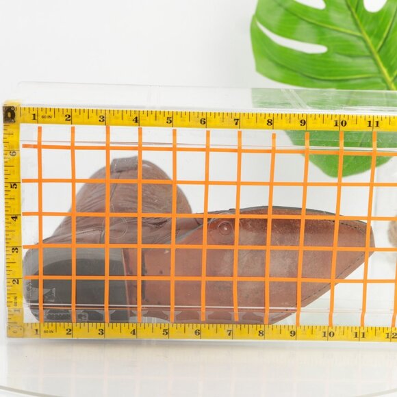 Sendra Mens Cowboy Boots Size 7 Brown Leather Embroidered Woven Snip Toe Western - Picture 11 of 16